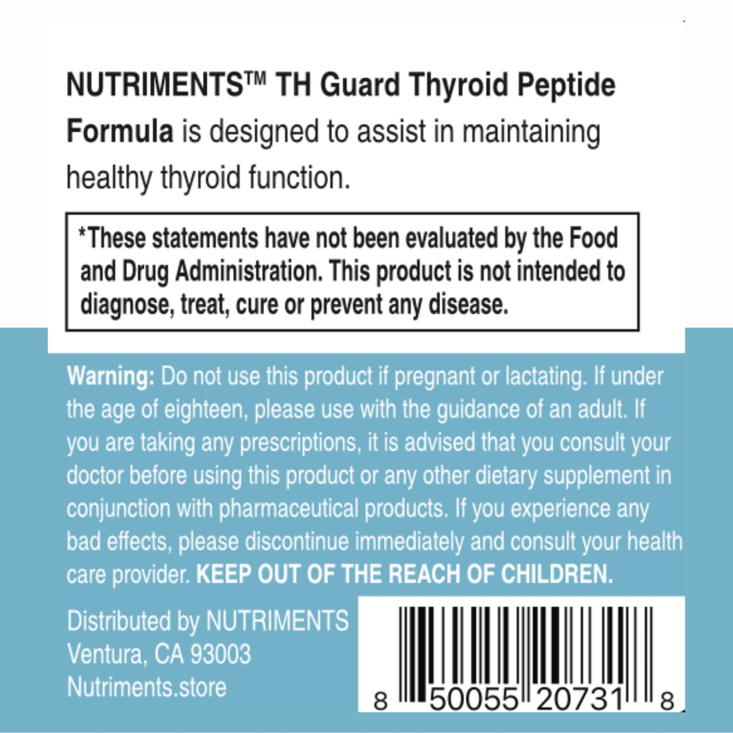 TH GUARD - Thyroid Peptide Formula