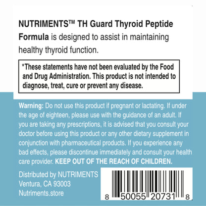 TH GUARD - Thyroid Peptide Formula