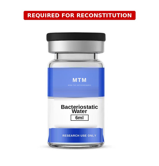 Bacteriostatic Water 6 ml — REQUIRED FOR RECONSTITUTION